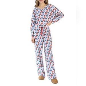 Aldi Gear Women's Size XL Cozy Ribbed Set NWT Aldi Print